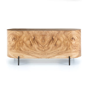 Lunas Executive Desk In Gold Guanacaste