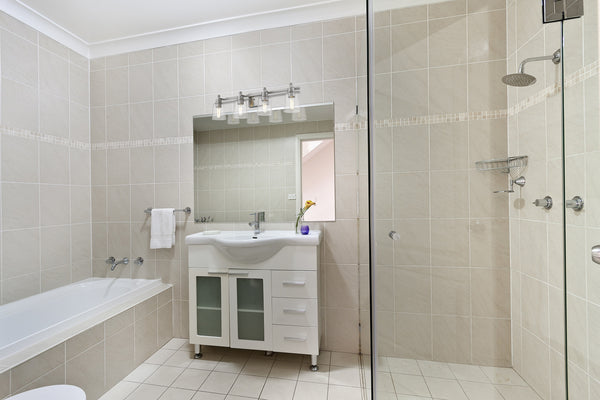 Bohin 4 Light Vanity in Brushed Nickel  Finish