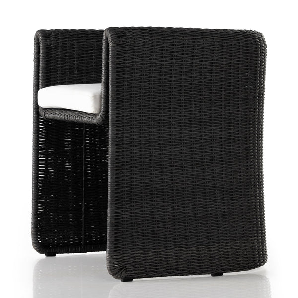 Tucson Outdoor Dining Armchair In Coal