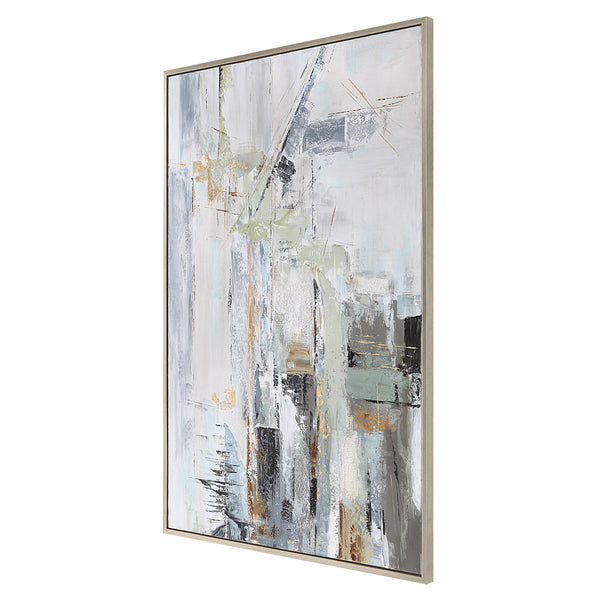 Natural Springs Hand Painted Canvas Art