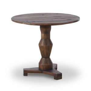 Rivi Large End Table In Antique Belgium Bleach