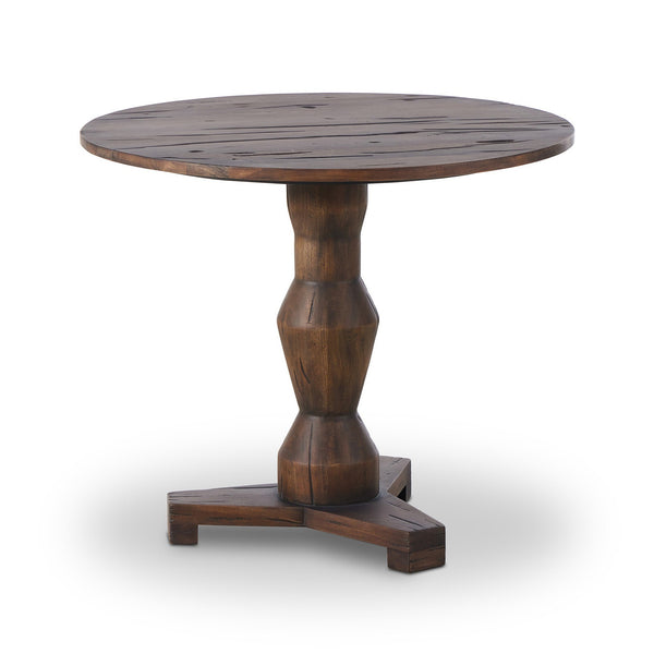 Rivi Large End Table In Antique Belgium Bleach