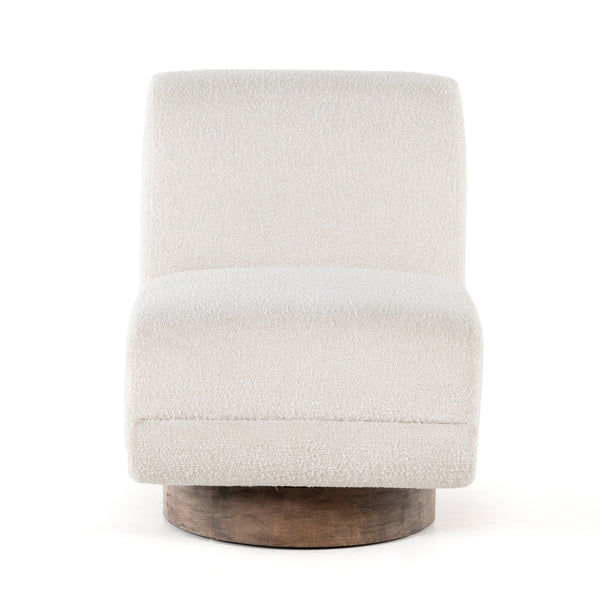 Bronwyn Swivel Chair In Knoll Natural