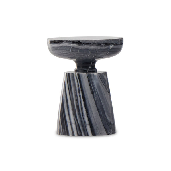 Rowe End Table In Ebony Marble