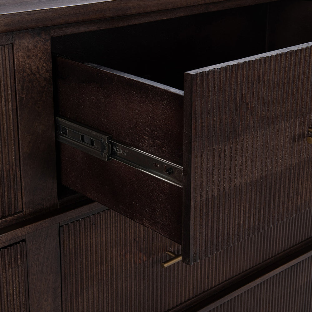 Westlake Solid Wood Dresser in Kona Brown