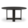 Moe's Glenn Round Dining Table in Dark Brown