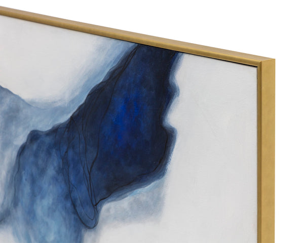 COOL EMBRACE - 60" X 40" - GOLD FLOATER FRAME