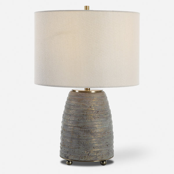Gorda Bronze Ceramic Table Lamp