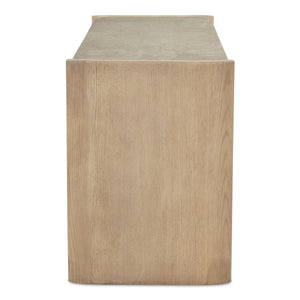 Lane 6 Drawer Dresser with Marble Top