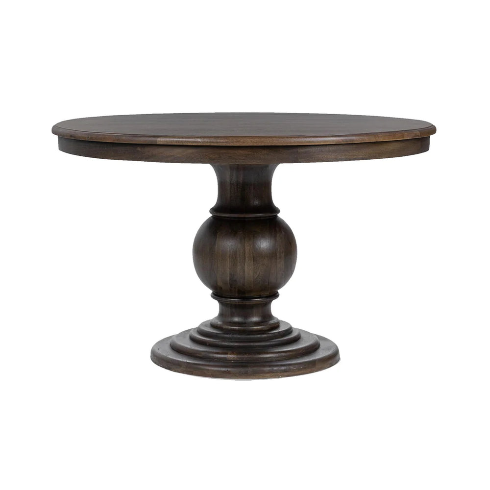 Brookside Solid Wood Round Dining Table
