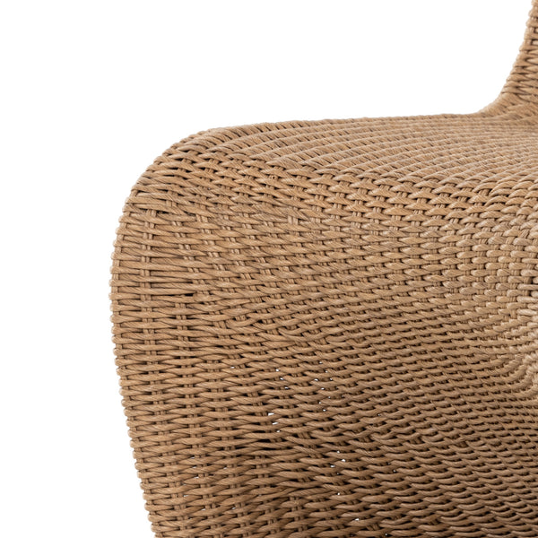 Portia Outdoor Dining Chair In Vintage Ntrl