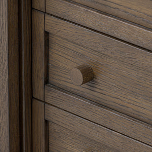 Miko Media Console - Fawn Oak Veneer