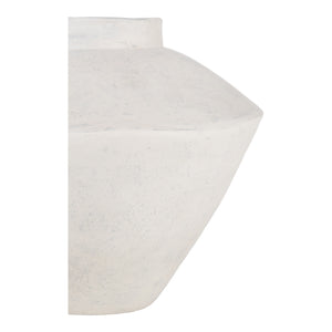 Raja Large Decorative Vessel in Beige EcoMix