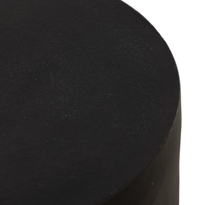 Javi Outdoor End Table In Aged Grey