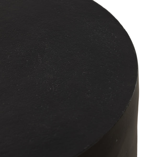 Javi Outdoor End Table In Aged Grey
