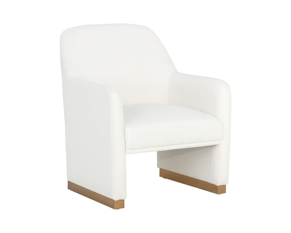 JAIME LOUNGE CHAIR - FIOR VANILLA