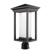 Overbrook AC9133BK Outdoor Post Light in Black