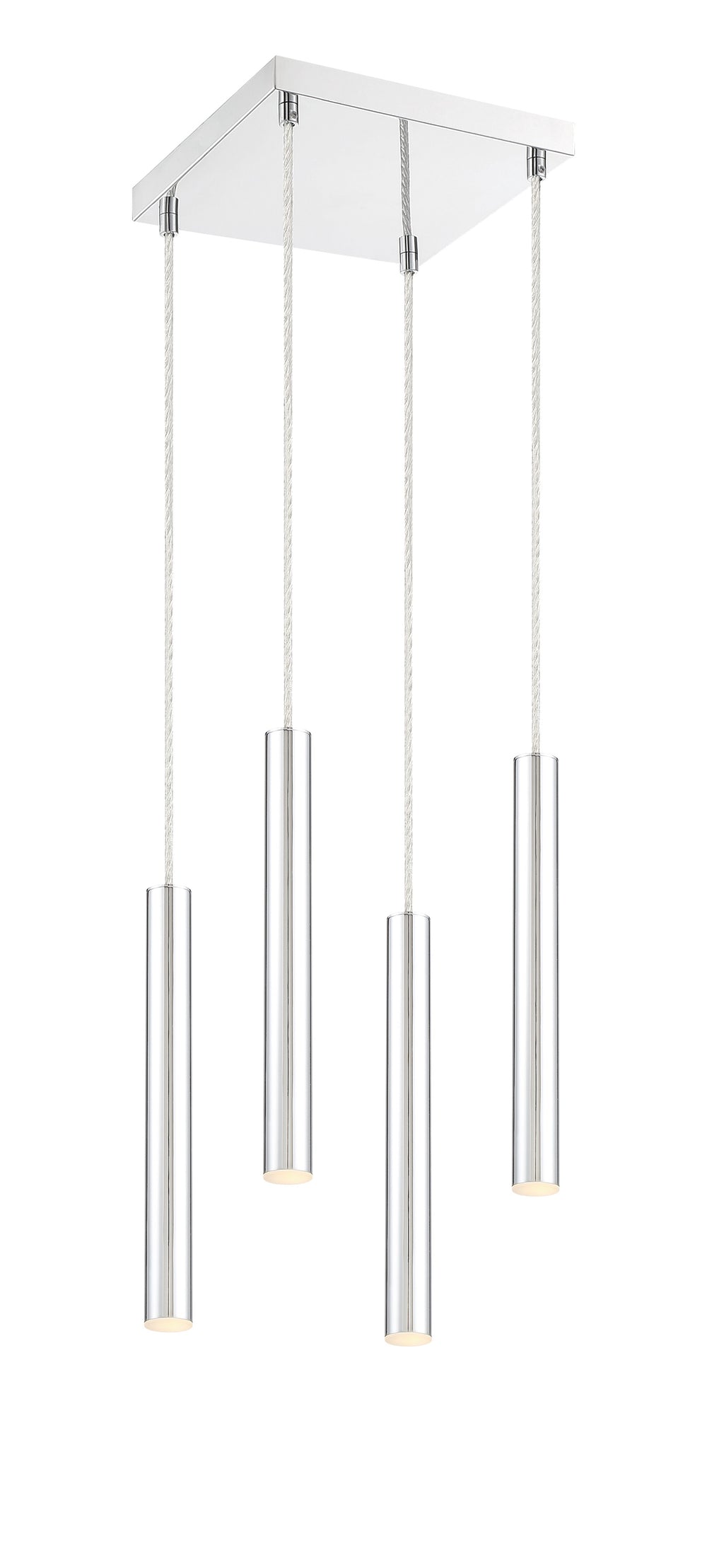 Forest 4 Light Island/Billiard in Chrome Finish
