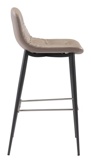 Tangiers Barstool (Set of 2) Taupe