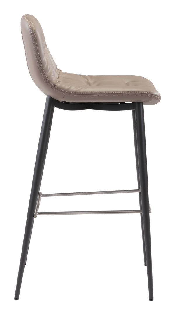 Tangiers Barstool (Set of 2) Taupe