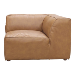 Form Corner Chair in Sonoran Tan Leather