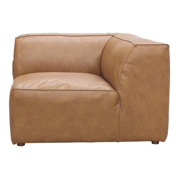 Form Corner Chair in Sonoran Tan Leather