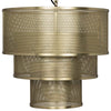 Arena Pendant, Metal with Brass Finish