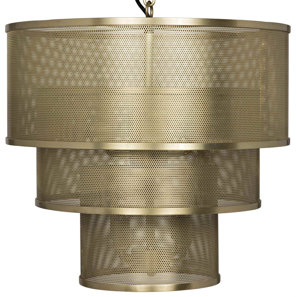 Arena Pendant, Metal with Brass Finish
