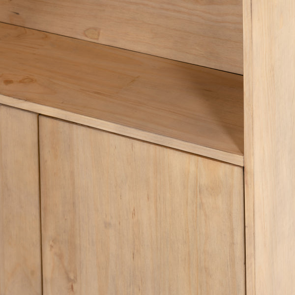 Bane Triple Bookshelf W/ Ladder In Smoked P