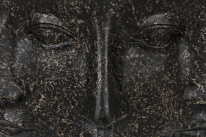 Multi-Face Stool, Black Fiber Cement