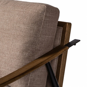 Kennedy Chair - Crypton Nomad Taupe