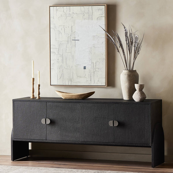 Cressida Sideboard - Black Linen