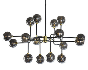 Deimos Ceiling Light - Large - Smoke Grey