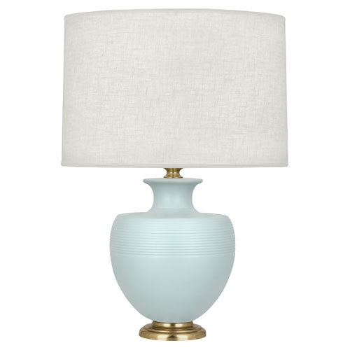 Matte Sky Blue Michael Berman Atlas Table Lamp