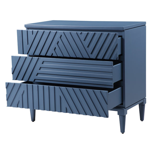 Colby Drawer Chest In Blue