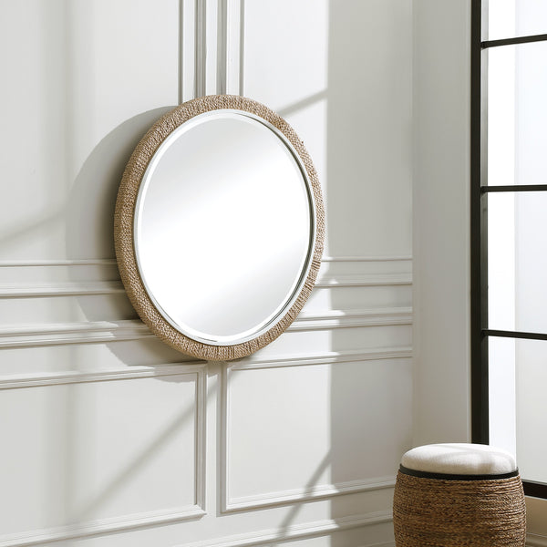 Carbet Round Rope Mirror