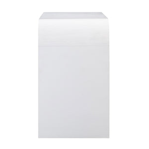 Hump 6 Drawer White Dresser