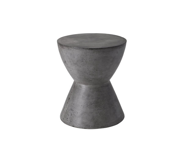 LOGAN END TABLE - ANTHRACITE  GREY