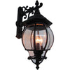 Classico AC8491BK Outdoor Wall Light in Black