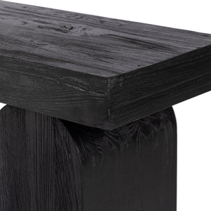 Keane Console Table In Black Elm