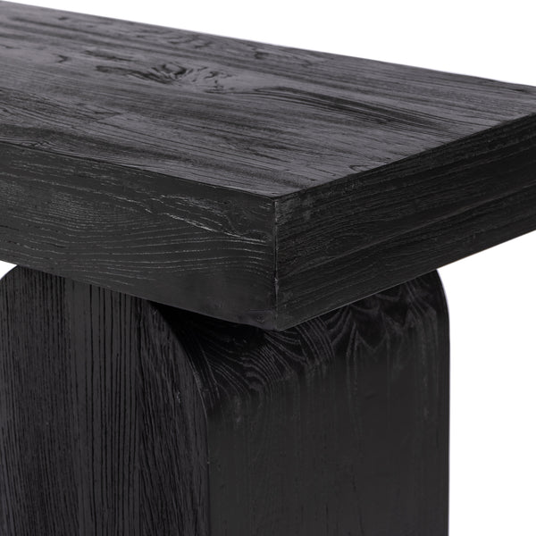 Keane Console Table In Black Elm