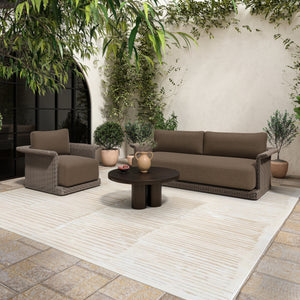Moe's Logan Outdoor Coffee Table in Black