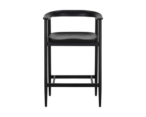 JEREMY COUNTER STOOL - BLACK