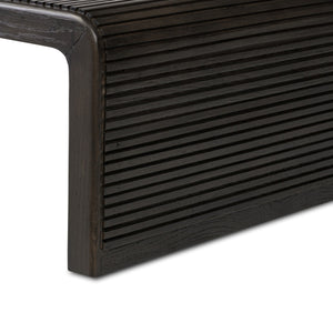 Leo Coffee Table - Smoked Black