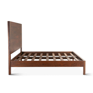 Cosmopolitan King Bed, Honey Brown