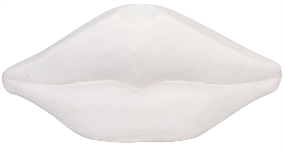 Lips, White Fiber Cement