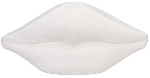 Lips, White Fiber Cement