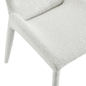 Kelsey Fabric Dining Side Chair, Boucle Beige