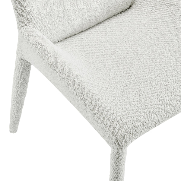 Kelsey Fabric Dining Side Chair, Boucle Beige
