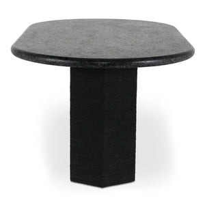 Sartoria Black Granite Dining Table